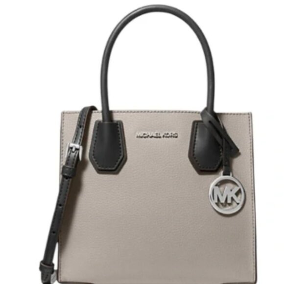 Michael Kors Handbags - Michael Kors Mercer Medium Pebbled Leather Crossbody Bag